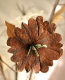 Example Tongan tapa flower by Touch of Tonga