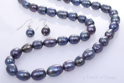 Touch of Tonga's South Pacific Black Pearls