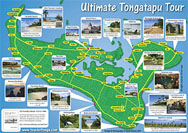 Tongatapu Island map